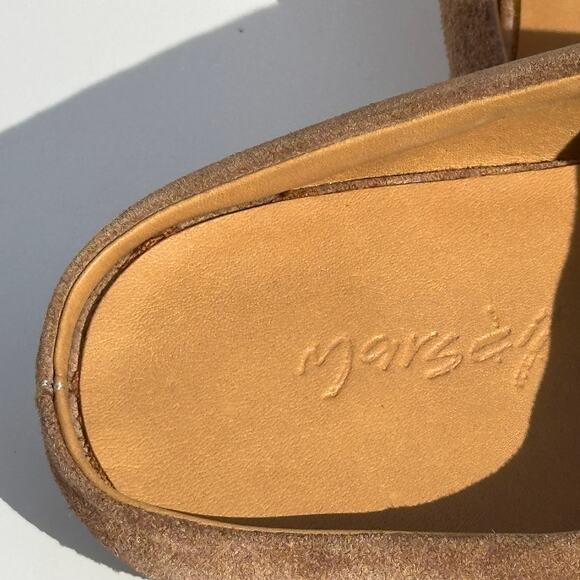 Marsèll Marsell Italy Suede Girella Sabot Hazelnut Tan Nocciola 36 Mules Slides - Picture 15 of 16